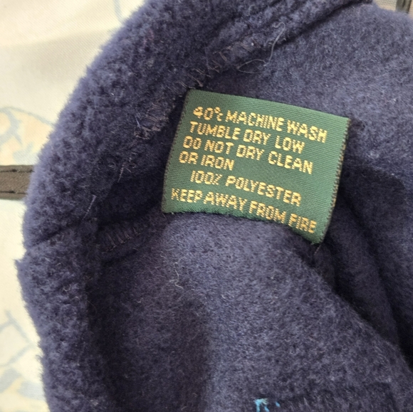 WACKY Fleece Snowman Applique Hooded Pullover 4 -5 youth - Picture 8 of 8